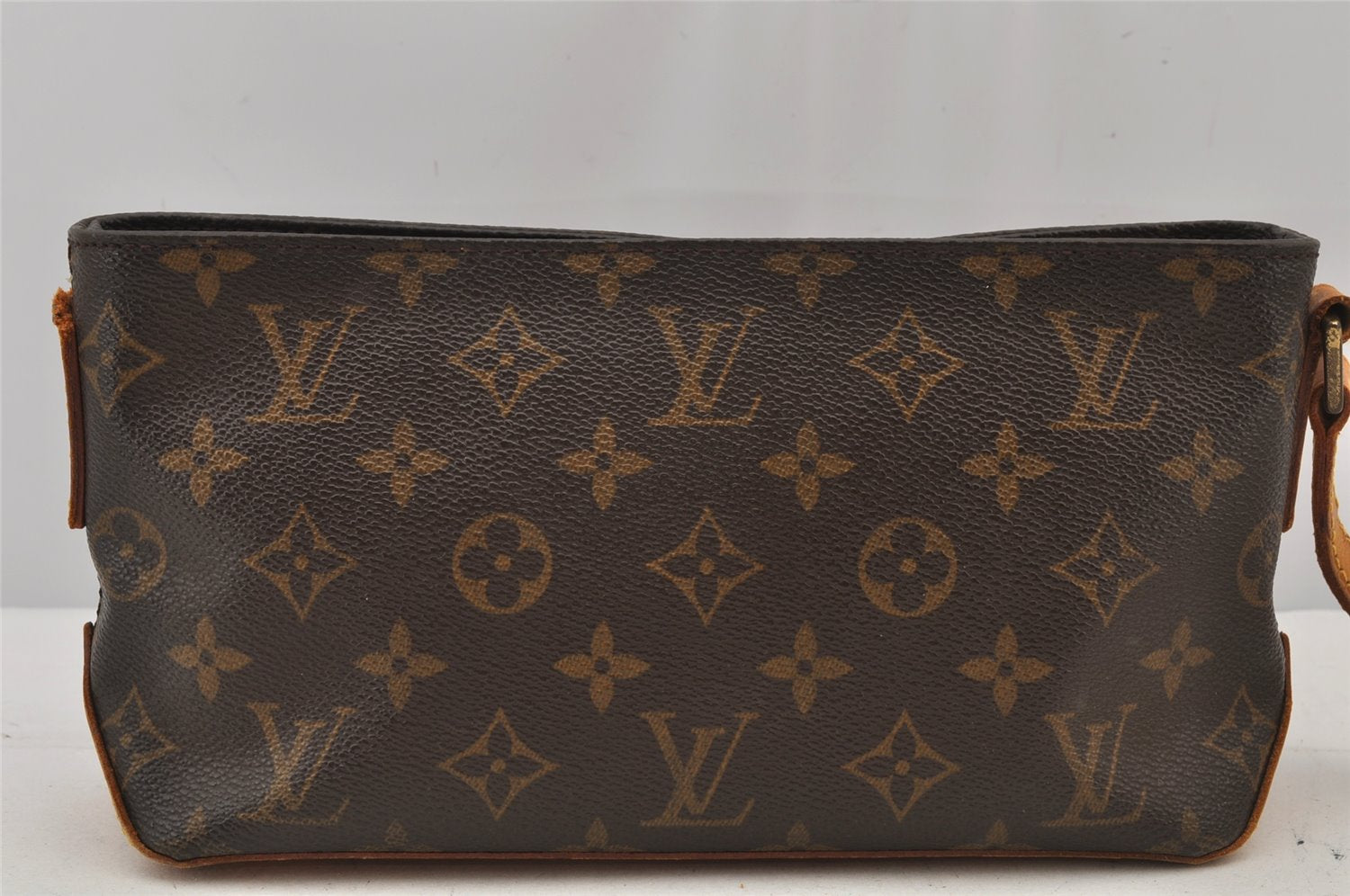 Authentic Louis Vuitton Monogram Trotteur Shoulder Cross Bag M51240 Junk 7661J
