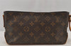Authentic Louis Vuitton Monogram Trotteur Shoulder Cross Bag M51240 Junk 7661J