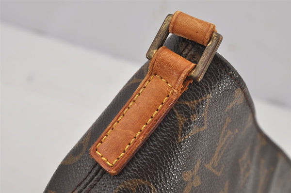 Authentic Louis Vuitton Monogram Trotteur Shoulder Cross Bag M51240 Junk 7661J