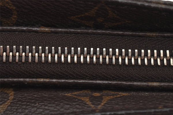 Authentic Louis Vuitton Monogram Trotteur Shoulder Cross Bag M51240 Junk 7661J