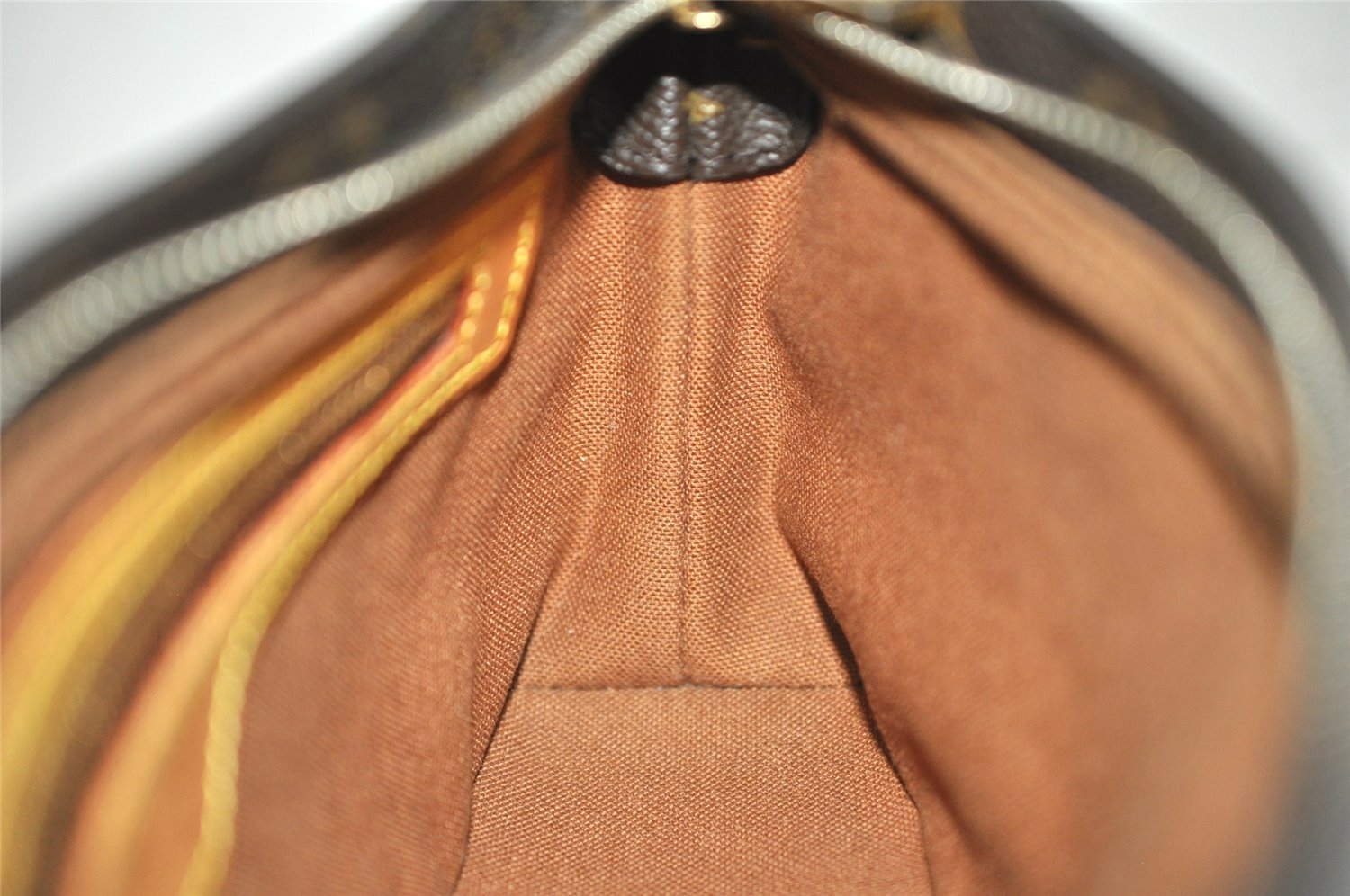 Authentic Louis Vuitton Monogram Trotteur Shoulder Cross Bag M51240 Junk 7661J