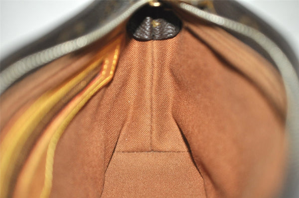 Authentic Louis Vuitton Monogram Trotteur Shoulder Cross Bag M51240 Junk 7661J