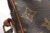 Auth Louis Vuitton Monogram Mini Poche Danube Shoulder Cross Bag M45268 LV 7661K