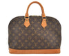 Authentic Louis Vuitton Monogram Alma Hand Bag Purse M51130 LV 7662J