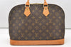 Authentic Louis Vuitton Monogram Alma Hand Bag Purse M51130 LV 7662J