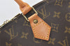 Authentic Louis Vuitton Monogram Alma Hand Bag Purse M51130 LV 7662J