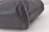 Authentic BOTTEGA VENETA Intrecciato Leather Briefcase Business Bag Black 7662K