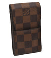 Authentic Louis Vuitton Damier Etui Cigarette Case N63024 LV 7665I