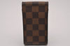 Authentic Louis Vuitton Damier Etui Cigarette Case N63024 LV 7665I