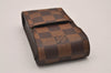 Authentic Louis Vuitton Damier Etui Cigarette Case N63024 LV 7665I