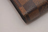 Authentic Louis Vuitton Damier Etui Cigarette Case N63024 LV 7665I