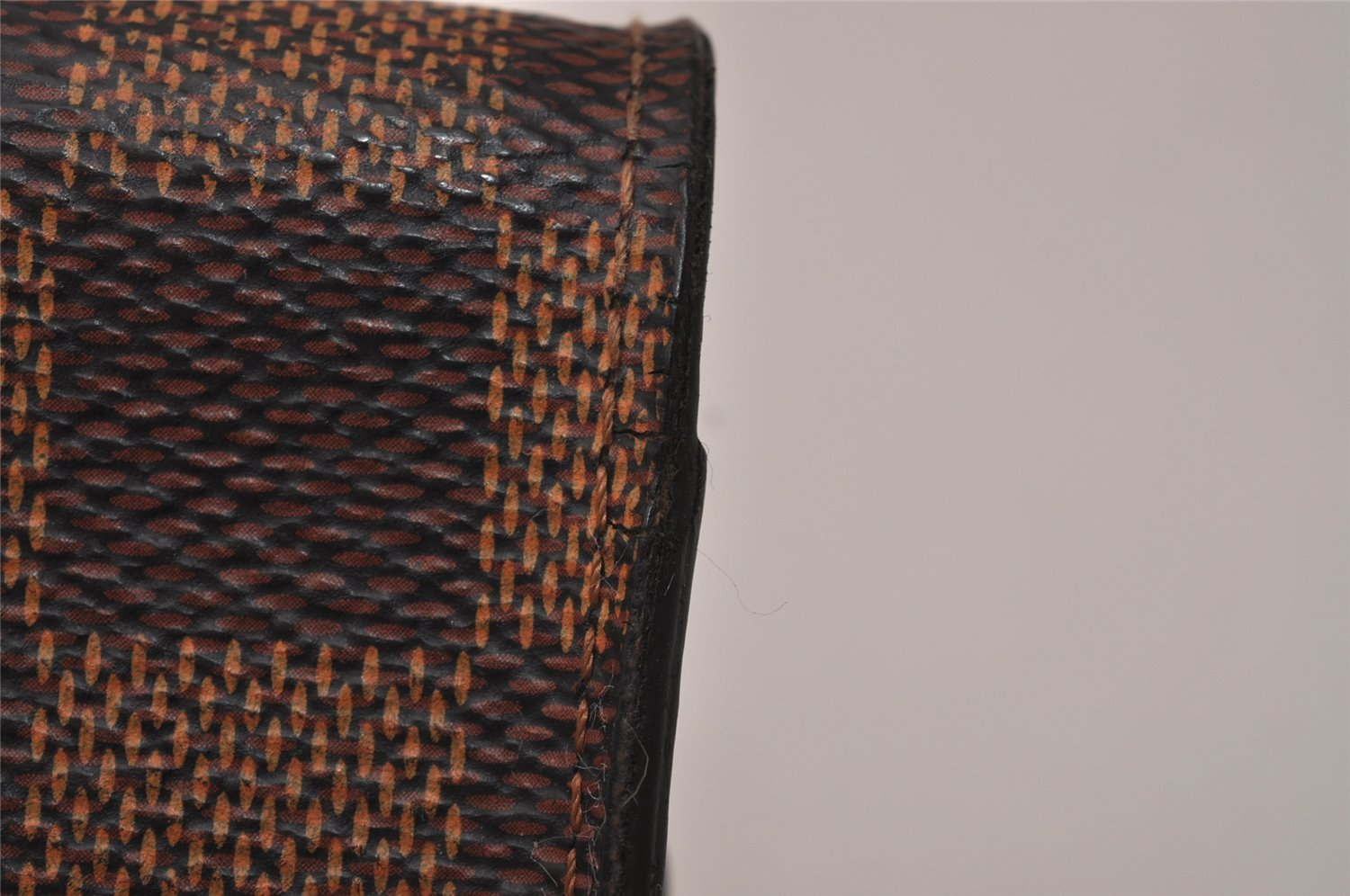 Authentic Louis Vuitton Damier Etui Cigarette Case N63024 LV 7665I