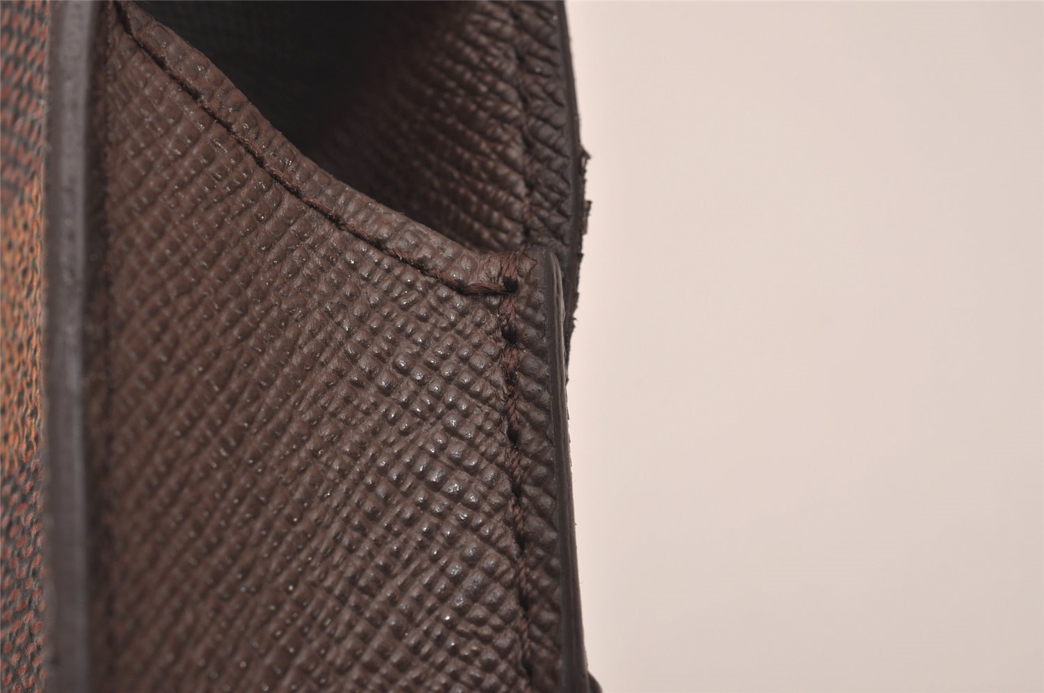 Authentic Louis Vuitton Damier Etui Cigarette Case N63024 LV 7665I