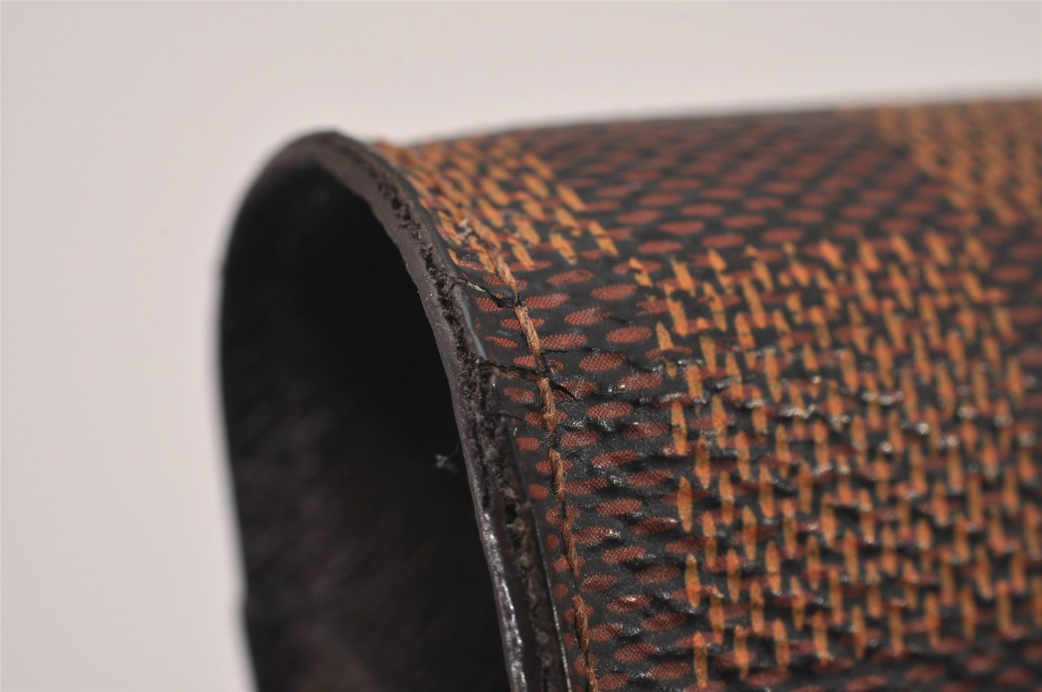 Authentic Louis Vuitton Damier Etui Cigarette Case N63024 LV 7665I