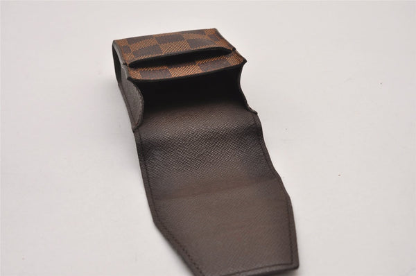 Authentic Louis Vuitton Damier Etui Cigarette Case N63024 LV 7665I