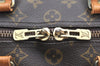 Authentic Louis Vuitton Monogram Keepall Bandouliere 45 M41418 Boston Bag 7665K