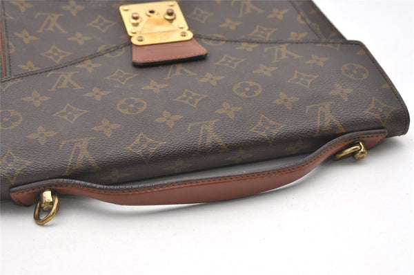 Authentic Louis Vuitton Monogram Monceau 2Way Shoulder Hand Bag M51185 LV 7666J