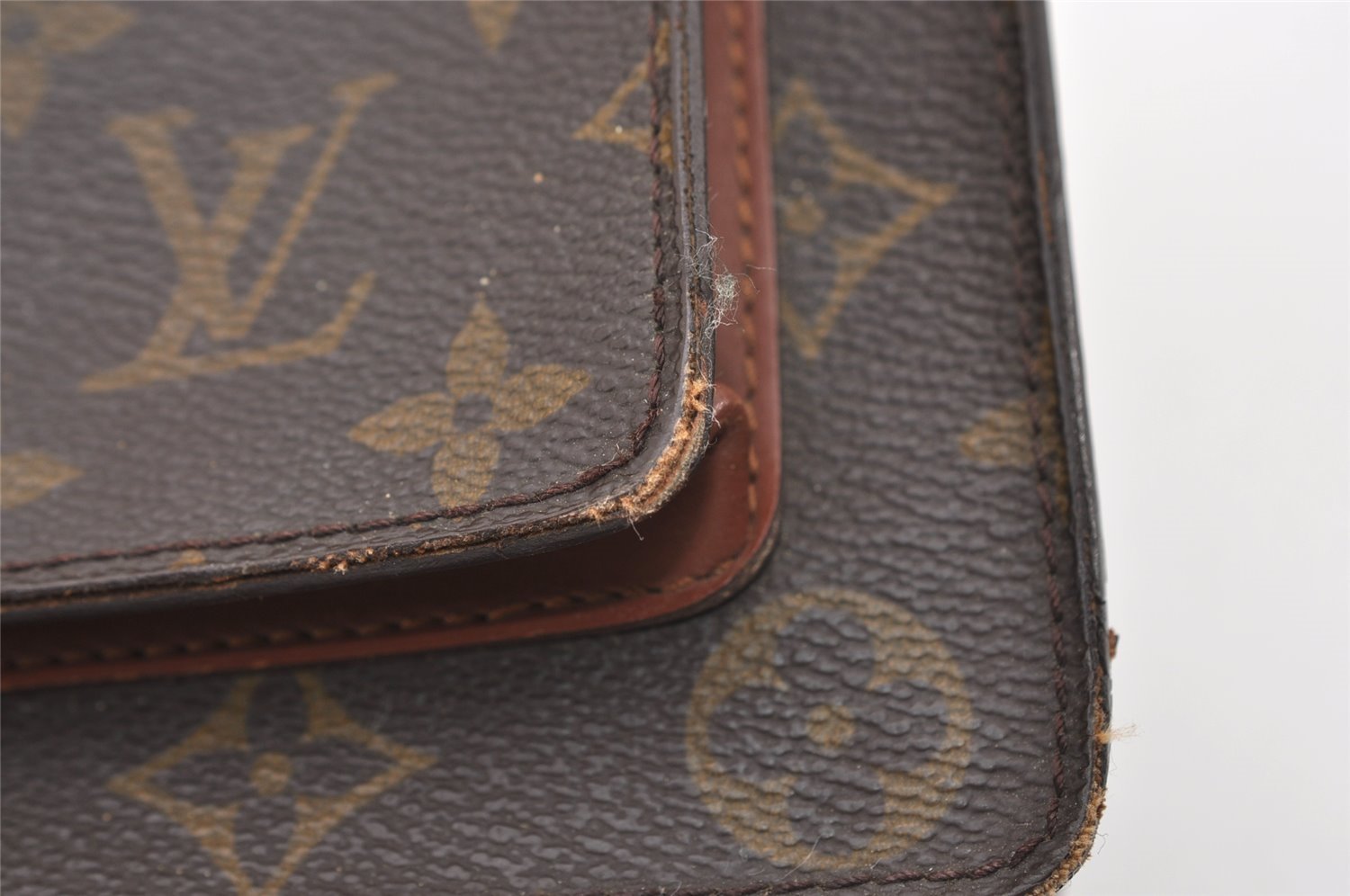 Authentic Louis Vuitton Monogram Monceau 2Way Shoulder Hand Bag M51185 LV 7666J