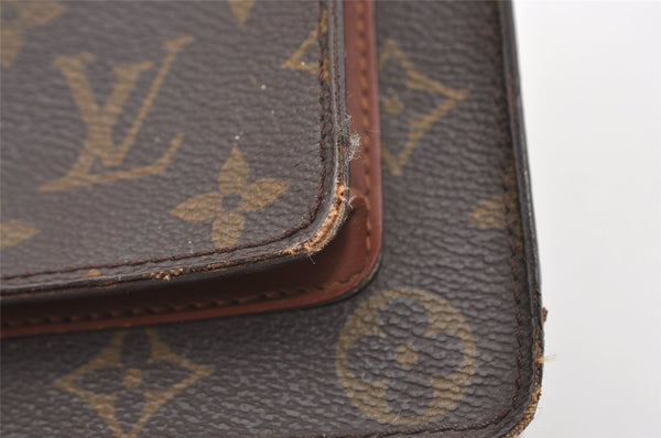 Authentic Louis Vuitton Monogram Monceau 2Way Shoulder Hand Bag M51185 LV 7666J