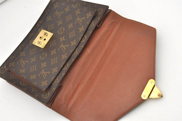Authentic Louis Vuitton Monogram Monceau 2Way Shoulder Hand Bag M51185 LV 7666J