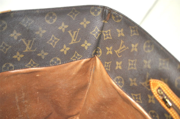 Authentic Louis Vuitton Monogram Sac Shopping PM Tote Bag M51108 LV 7666K