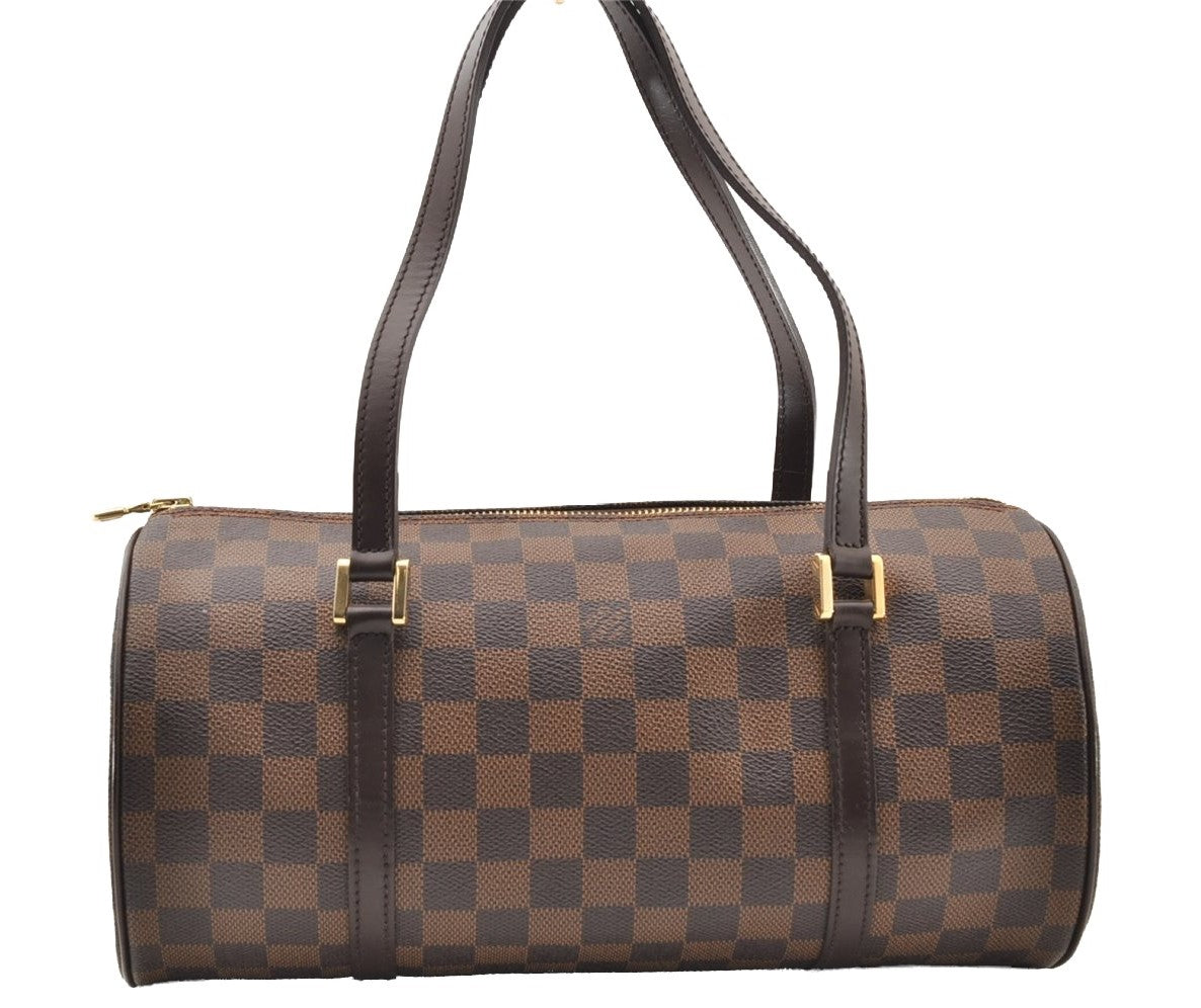 Authentic Louis Vuitton Damier Papillon 30 Hand Bag Purse N51303 LV 7667I