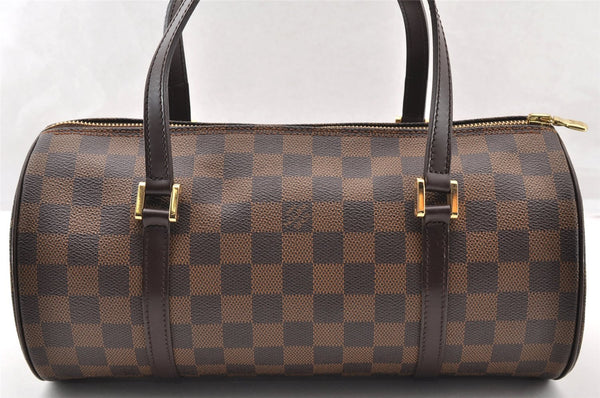 Authentic Louis Vuitton Damier Papillon 30 Hand Bag Purse N51303 LV 7667I