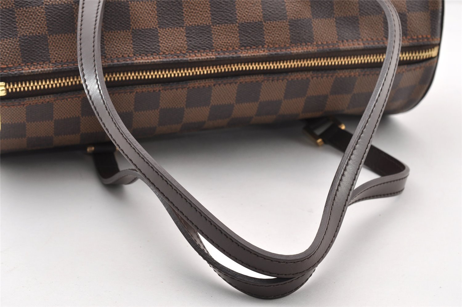 Authentic Louis Vuitton Damier Papillon 30 Hand Bag Purse N51303 LV 7667I
