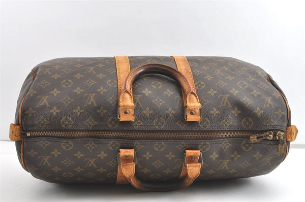 Authentic Louis Vuitton Monogram Keepall 45 Travel Boston Bag M41428 LV 7667J