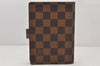 Authentic Louis Vuitton Damier Agenda PM Notebook Cover R20700 LV 7669K