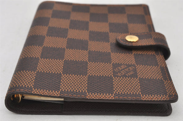 Authentic Louis Vuitton Damier Agenda PM Notebook Cover R20700 LV 7669K