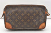 Authentic Louis Vuitton Monogram Compiegne 28 Clutch Hand Bag M51845 LV 7670J