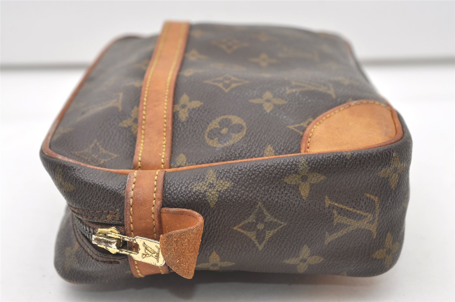 Authentic Louis Vuitton Monogram Compiegne 28 Clutch Hand Bag M51845 LV 7670J