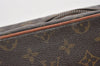 Authentic Louis Vuitton Monogram Compiegne 28 Clutch Hand Bag M51845 LV 7670J