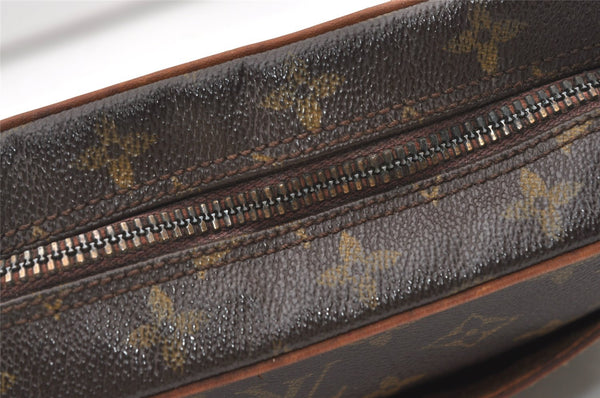 Authentic Louis Vuitton Monogram Compiegne 28 Clutch Hand Bag M51845 LV 7670J