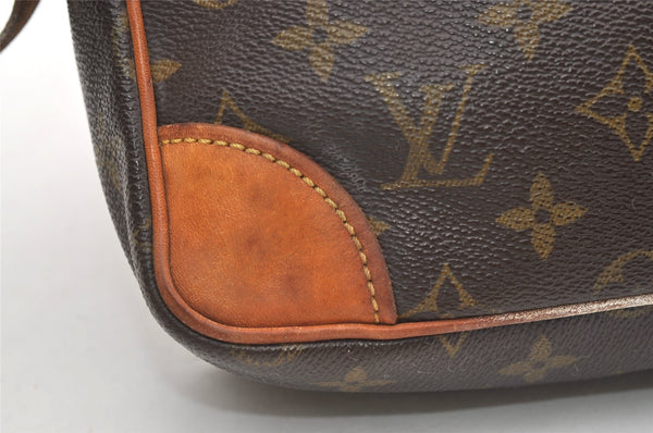 Authentic Louis Vuitton Monogram Compiegne 28 Clutch Hand Bag M51845 LV 7670J