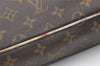 Authentic Louis Vuitton Monogram Compiegne 28 Clutch Hand Bag M51845 LV 7670J
