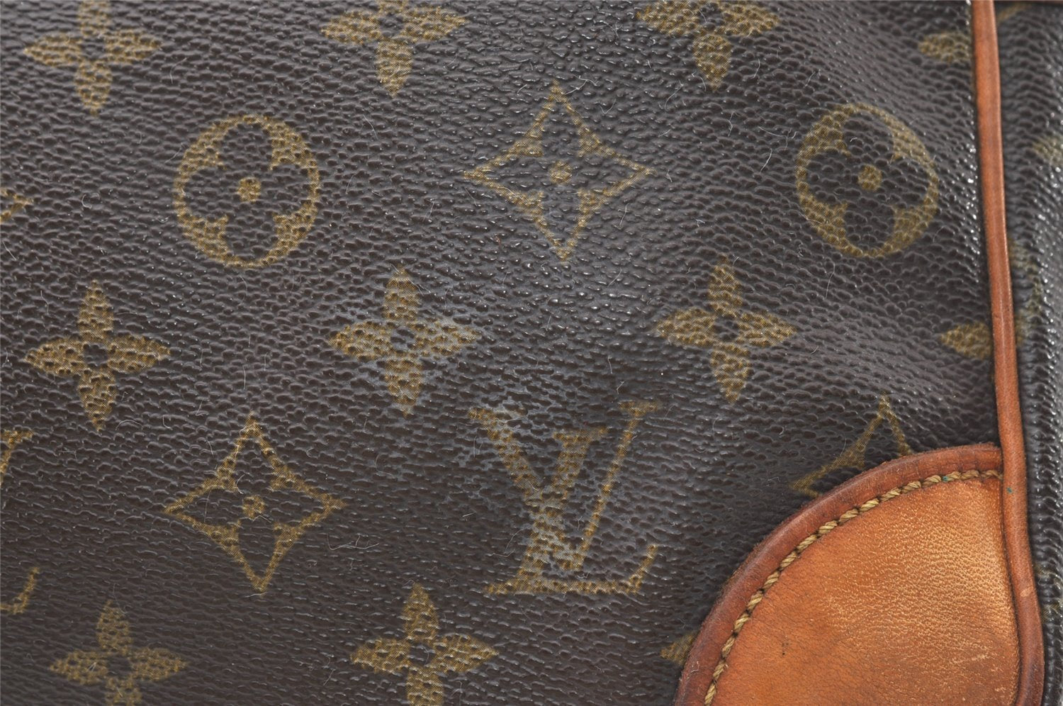 Authentic Louis Vuitton Monogram Compiegne 28 Clutch Hand Bag M51845 LV 7670J