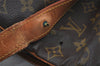Authentic Louis Vuitton Monogram Saumur 35 Shoulder Cross Bag M42254 LV 7671J