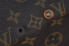 Authentic Louis Vuitton Monogram Saumur 35 Shoulder Cross Bag M42254 LV 7671J