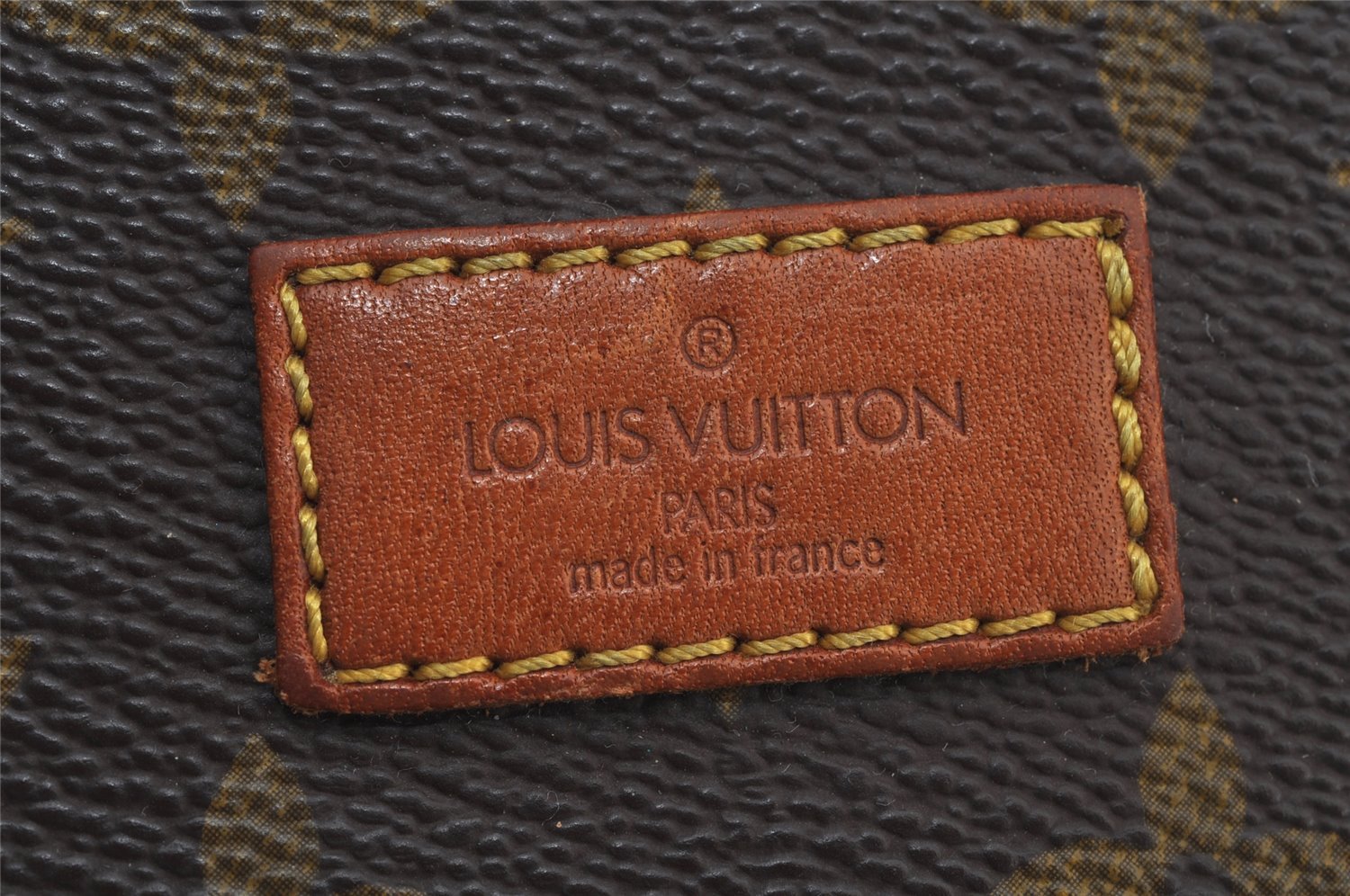 Authentic Louis Vuitton Monogram Saumur 35 Shoulder Cross Bag M42254 LV 7671J