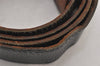 Authentic HERMES Constance Leather Reversible Belt 85cm 33.5" Brown Black 7671K