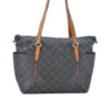 Authentic Louis Vuitton Monogram Totally MM Shoulder Tote Bag M41015 LV 7672J