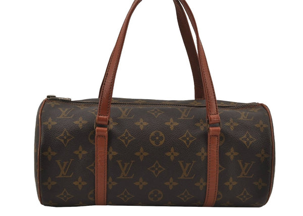 Authentic Louis Vuitton Monogram Papillon 30 Hand Bag Old Model LV 7673J