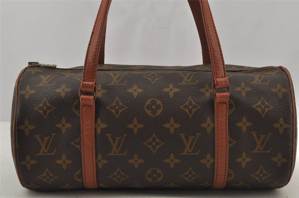Authentic Louis Vuitton Monogram Papillon 30 Hand Bag Old Model LV 7673J