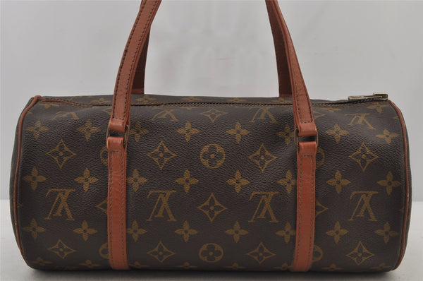 Authentic Louis Vuitton Monogram Papillon 30 Hand Bag Old Model LV 7673J
