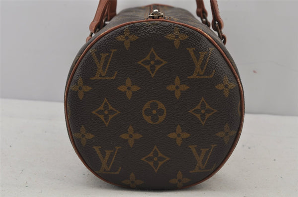 Authentic Louis Vuitton Monogram Papillon 30 Hand Bag Old Model LV 7673J