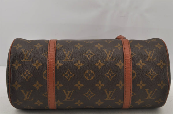 Authentic Louis Vuitton Monogram Papillon 30 Hand Bag Old Model LV 7673J
