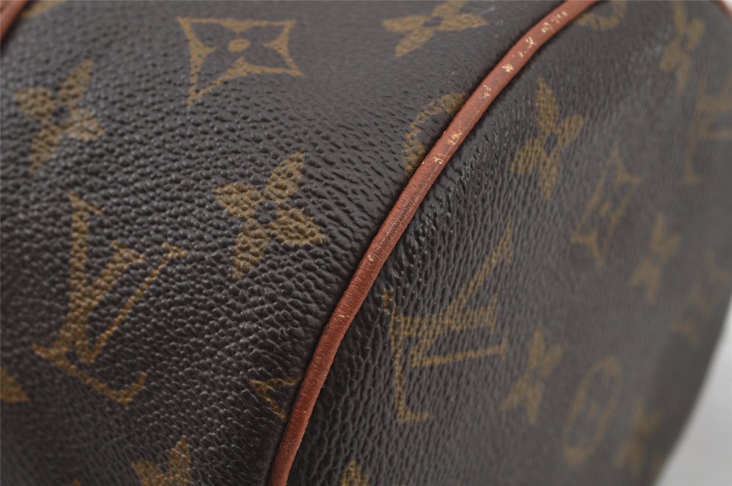 Authentic Louis Vuitton Monogram Papillon 30 Hand Bag Old Model LV 7673J