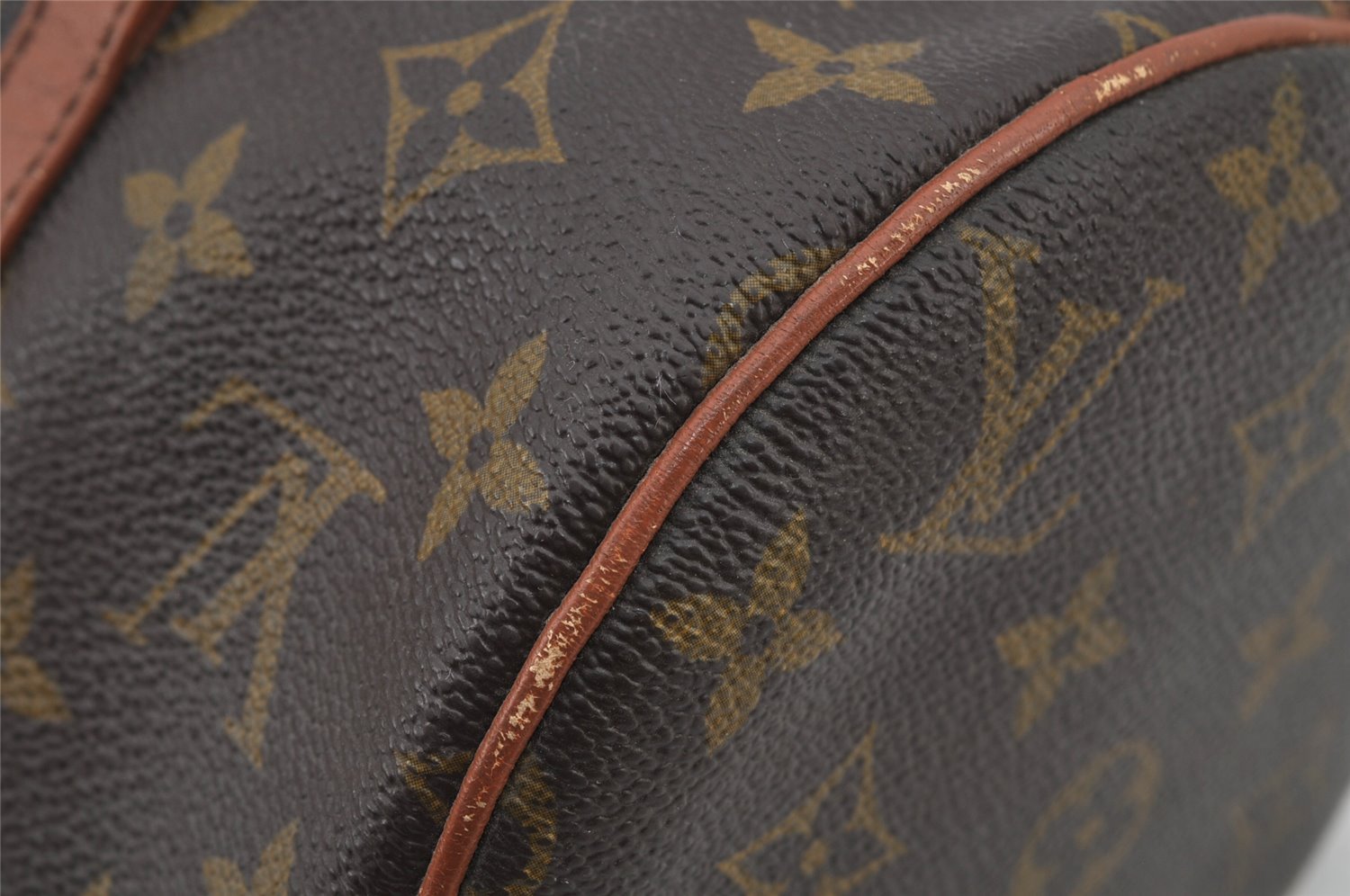 Authentic Louis Vuitton Monogram Papillon 30 Hand Bag Old Model LV 7673J